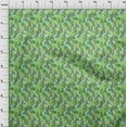 thumbnail image 4 of oneOone Cotton Poplin Light Green Fabric Tropical Sewing Material Print Fabric By The Yard 56 Inch Wide, 4 of 5