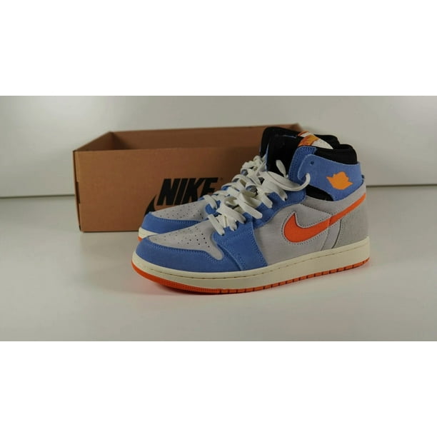Ni - ke Ni - ke Air Jordan 1 High Zoom CMFT 2 Shoes University Blue Sail Men's 9.5