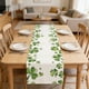 thumbnail image 2 of Bandera de Mesa Lateral Pequeña Paño de Mesa Decorativo Paño de Mesa de Lino Bandera de Mesa de Cuatro Hojas para Mesas de Comedor Pequeñas, 2 of 5