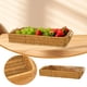thumbnail image 2 of Bandeja De Frutas De Mimbre Trenzado Diseño Para Postres Y Comestibles Con Asa Apta Para Comidas En Casa Y Uso Al Aire Libre, 2 of 7