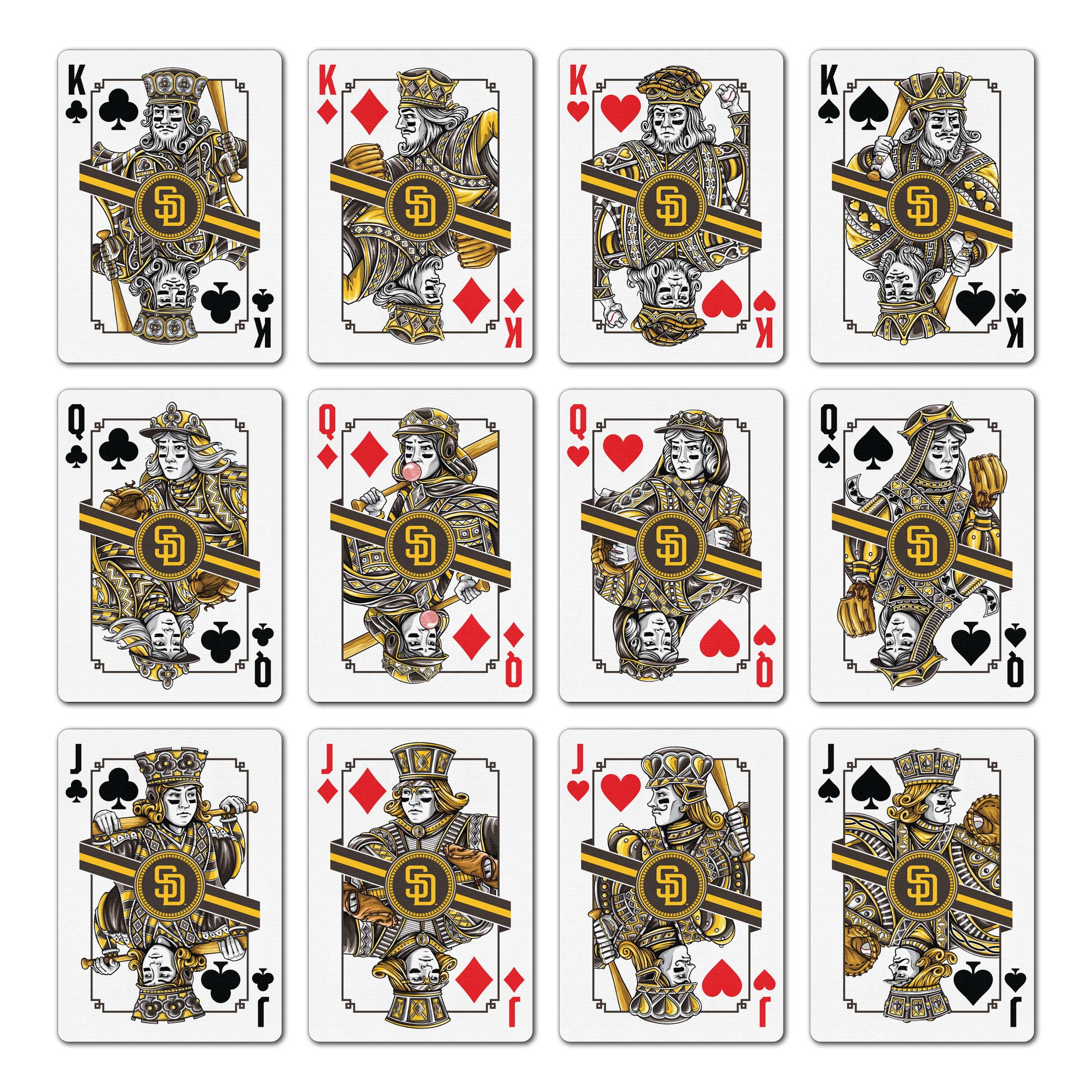 San Diego Padres Classic Series Playing Cards