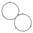 thumbnail image 3 of MasteelfCA 2pcs Plastic Wheel Circle Base Plate Bracket Microwave Rack Plate Support Ring, 3 of 8