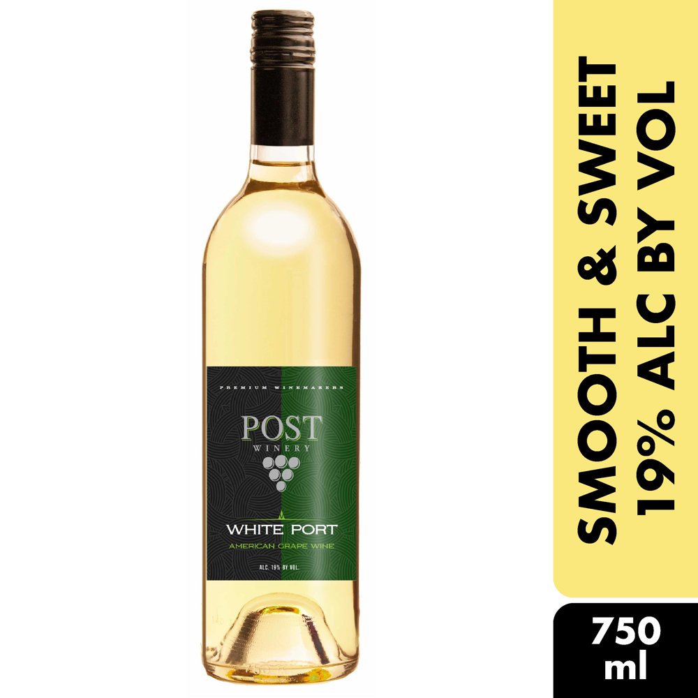 Post Winery White Port Wine, 750 mL