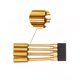 thumbnail image 2 of Eigraketly Paquete de 4 destornilladores Firmeza práctica Accesorios para el hogar Llave de metal de tamaño compacto Herramientas de perno de moda Herramientas y ferretería 1.52.02.53.0mm Eigraketly TO008632-01B, 2 of 6