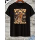 thumbnail image 2 of Men'S Funny Baseball Bat T-Shirt - "Tung Tung Tung Sahur" Cartoon Design, Black Short Sleeve Crew Neck, Casual Summer Tee for Adults, Humorous Gift Idea, 2 of 6