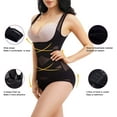 thumbnail image 5 of Irisnaya Shapewear Bodysuit for Women Waist Trainer Tummy Control Slimming Body Shaper Butt Lifter Sexy Bodysuits Open Bust Panty Girdle(Black 3X-Large), 5 of 8