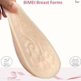 thumbnail image 4 of BIMEI One Piece Full-Hole Sprial Microporous Mastectomy Prosthesis Women Bra Enhancer Inserts Breast Surgery Lightweight Silicone Breast form Shaper for Breast Asymmetry/Mastectomy,Right,T7, 4 of 11