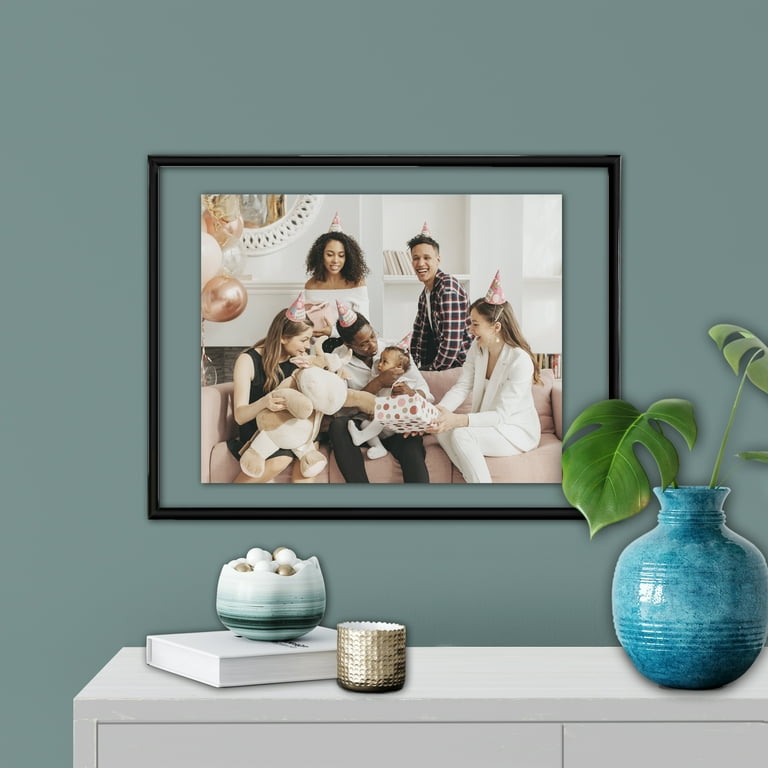 Mainstays 10x13 Glass Floating Frame Fits 10x13 Picture Displays