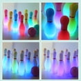 thumbnail image 3 of El Juego De Bolos Iluminados Para Niños Incluye 10 Bolos Y 2 Bolos De Bolos Juego De Juguetes Para Niños Juegos De Interior Y Exterior Para Niños Y Niñas Yuarrent OD013922-00, 3 of 6