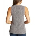thumbnail image 3 of Ella Moss Ladies' Sleeveless Sweater Tank Top, Mood Indigo, Medium - NEW, 3 of 3