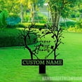 thumbnail image 2 of Handmadetneonsign Grave Memorial Metal Stake, Grave Memorial Garden Stake, Yard Stake Outdoor Decor 90719, 2 of 5