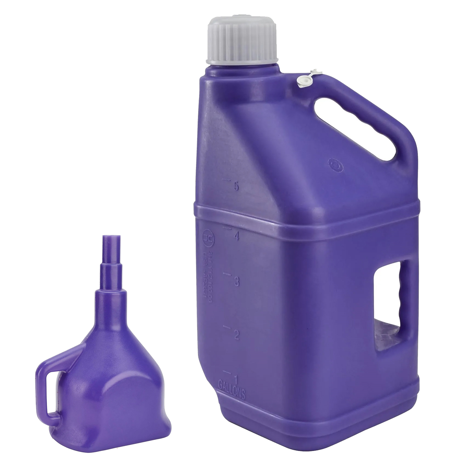 Utility Jug w/Smart Funnel, Purple, 5 Gallon