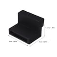 thumbnail image 5 of CIMAXIC Cimaxic Sliding Barn Door Stopper Black Adjustable Buffer for Home, 5 of 6