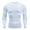 White, variant on Clearance! Hontri Mens Fitness Long Sleeve Running Sports T Shirt Men Thermal Muscle Athletic Gym Compression Clothes T Shirts for Man Black L