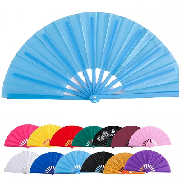 ACDANC Large Clacking Fans for Line Dancing,Clack Fans for Line Dancing,Snap,For Popping Fan,Foldable Line Dance