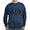 Navy, variant on - Alpha Sigma Phi Greek Dad Sweatshirt - Classic Crew Neck Sweatshirt