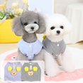 thumbnail image 4 of NIBOLOG Pet Shirt Soft Touch All Match Cotton Cozy Attractive Dog Vest Puppy Supplies, 4 of 8