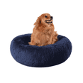 thumbnail image 1 of Camita Bienestar Cama Redonda Antiestrés para Perros Doble Vista Memory Foam Chica 60cm - Azul, 1 of 2