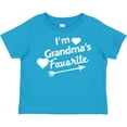 thumbnail image 3 of Inktastic I'm Grandma's Favorite with Arrow and Hearts Boys or Girls Toddler T-Shirt, 3 of 5