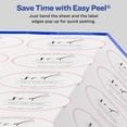 Avery Printable Blank Oval Labels, 1.5" x 2.5", Glossy White, 90 ...