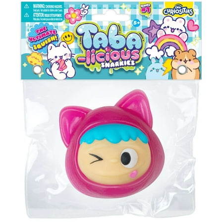 Taba-Licious Snarkies Cat Squeeze Toy