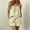 Beige, variant on Caywon Womens 2 Piece Spaghetti Strap Cami Top Elastic Waist Shorts Set Casual Loungewear Breathable Wrinkle-Free Loose Fit Conjunto de Ropa para Mujer