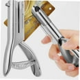 thumbnail image 4 of UPGRATOR Heavy Duty Single Hole Puncher 1Set Silver Rectangular Tool for Photo Album Binding and Document Management, 4 of 8