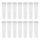 thumbnail image 1 of Healifty 50pcs Nutrition Flower Plastic Tube Transparent Water Flower Tube Flower Water Container Florist Supplies, 1 of 3