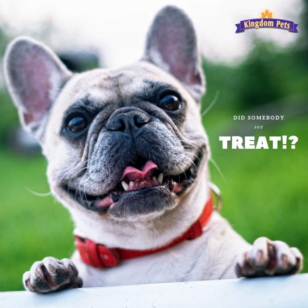 Kingdom Pets Chicken Jerky & Sweet Potato Dog Treats with Only 4 Ingredients and No Fillers, 3 Pound Bag