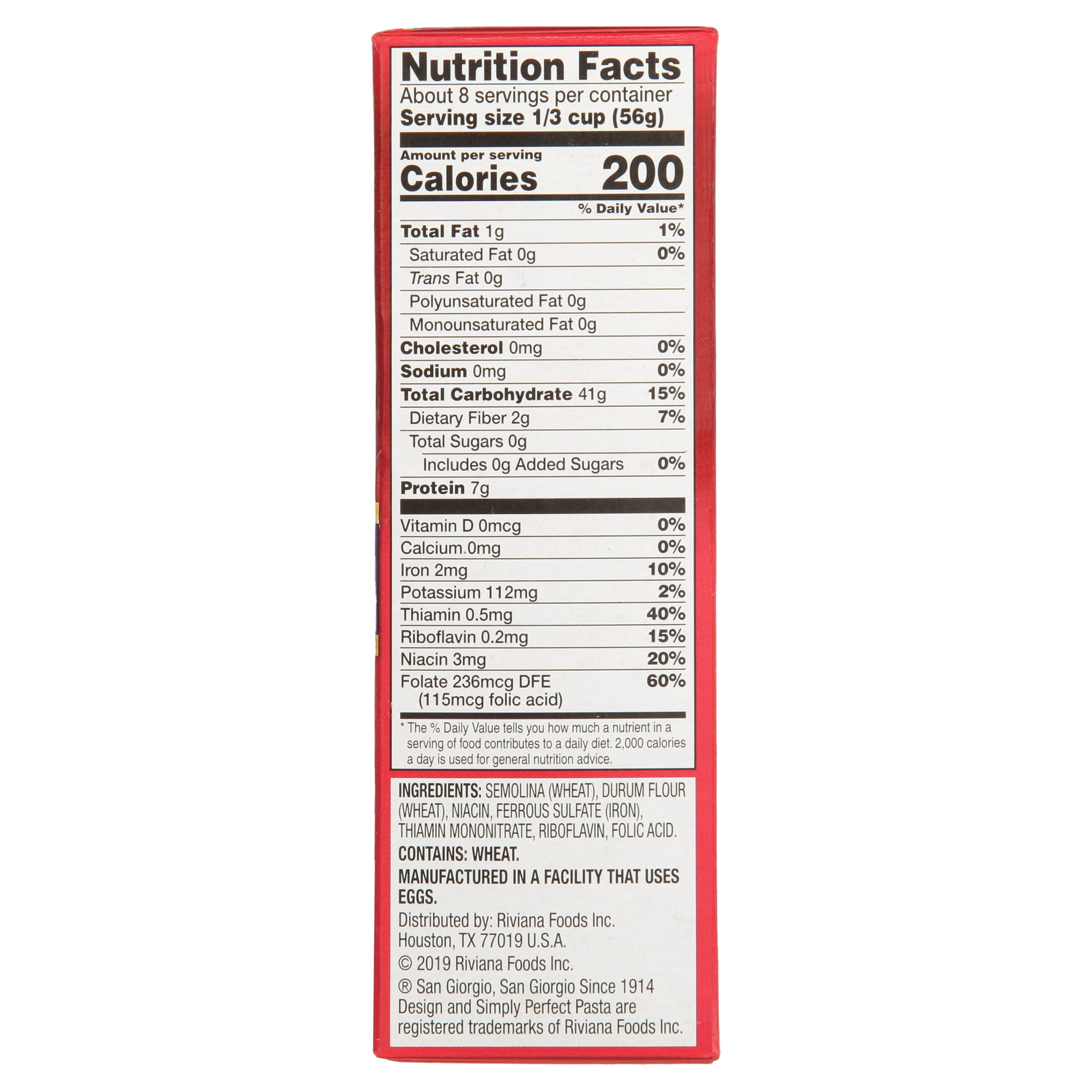 San Giorgio Orzo Pasta, 16-Ounce Box