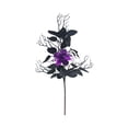 thumbnail image 2 of Rama de hojas artificiales para Halloween | Decoraciones y artículos para fiestas de Halloween | Follaje de plástico para decoración de interiores y exteriores, 2 of 6
