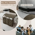 thumbnail image 2 of Sanmadrola Sofa Cover 100% Waterproof Couch Slipcovers Washable Non-Slip Furniture Protector with Pockets/Elastic Straps/Silicone Backing for Kid Pet Dog, Dark Brown, Oversized Sofa (Four-couch Sofa), 2 of 7