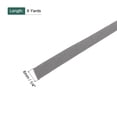 thumbnail image 2 of Uxcell Double Fold Bias Tape Continuous Bulk Bias Tape for Sewing Seaming Quilting Hemming Binding Crafts White Gray, 2 of 7