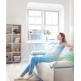 thumbnail image 4 of CRZOE 8000BTUs Window Air Conditioner, Window AC Unit Cooling up to 350sq.ft, 4 Modes and 3 Fan Speeds, 24H Timer, Remote Control, Quiet Operation, Reusable Filter, 4 of 8