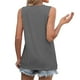 thumbnail image 5 of Chaqueta deportiva,Camiseta informal sin mangas para mujer, corte holgado, cuello redondo, mezcla de algodón suave, moda de verano para uso diario, sopatenor, 5 of 8