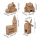 thumbnail image 5 of Kit de 4 minicasas de cartón para niños: construye tu propia cabaña. Diseño en blanco para pintar y decorar. Casas hechas a mano para actividades preescolares., 5 of 7