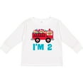 thumbnail image 3 of Inktastic Fire Truck 2nd Birthday Boys or Girls Long Sleeve Toddler T-Shirt, 3 of 5