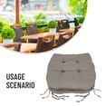 thumbnail image 2 of U Shaped Sofa Rattan Chair Outdoor/Indoor Terrace 2Ps Dark Grey, 2 of 10