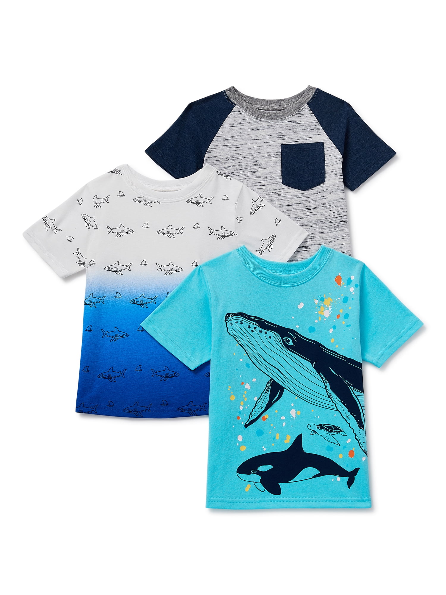 Garanimals Garanimals Baby Boy & Toddler Boy Graphic & Pocket TShirt