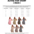 thumbnail image 5 of Vestidos de verano a rayas para mujer 2024 Cuello redondo Manga casquillo Bloque de color Casual Una línea Camiseta Dr, 5 of 5