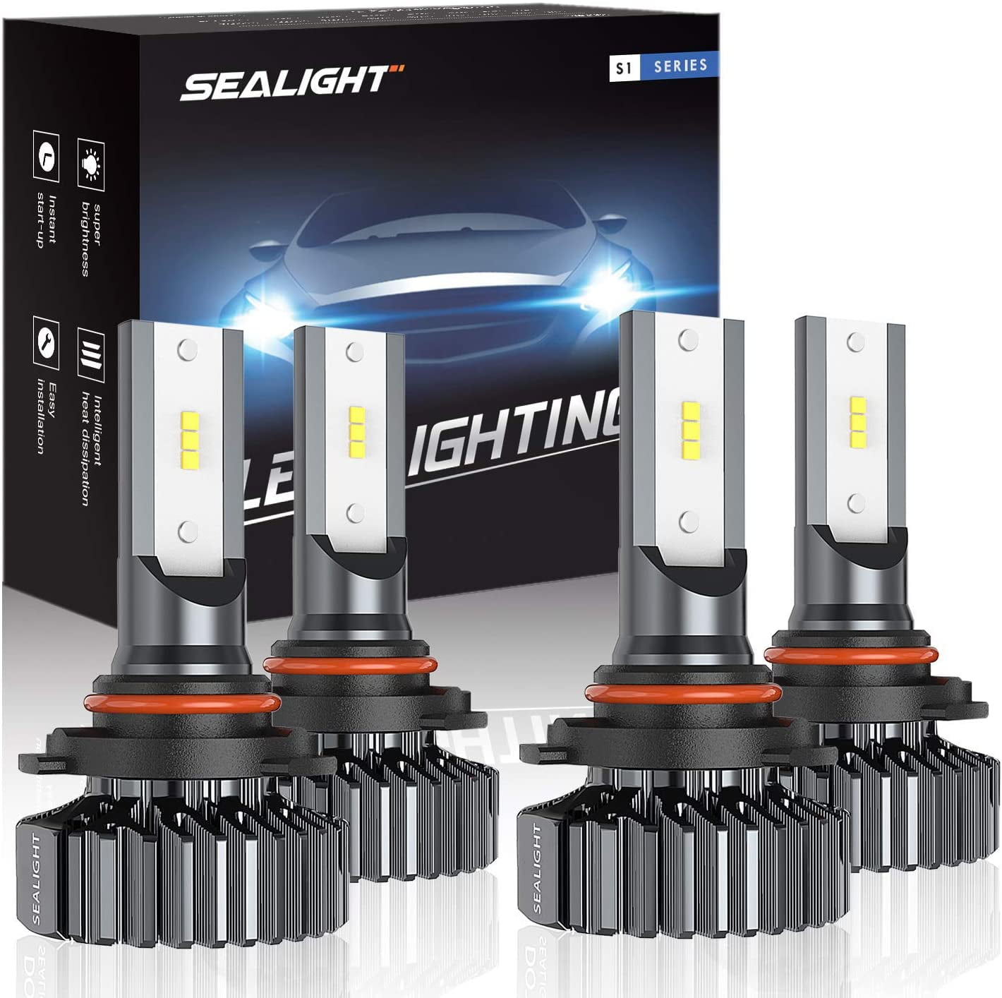 Sealight 9006 Hb4 9005 Hb3 Led Headlight Bulbs High Low Beam Combo Package Csp Led Chips Hi Lo Lights lm 6000k White Walmart Com Walmart Com Sealight 9006 Hb4 9005 Hb3 Led Headlight Bulbs High Low Beam Combo Package Csp Led Chips Hi Lo Lights lm 6000k White Walmart Com Walmart Com