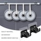 thumbnail image 5 of 8 soportes para barra de cortina sin taladros, autoadhesivos, ganchos para barra de cortina, ganchos para barra de cortina sin clavos, ganchos para cortina para baño, cocina, hogar, baño y hotel (negr, 5 of 7