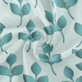 thumbnail image 2 of Coolnut Leaves Branches Round Tablecloth with Zipper Umbrella Hole, Waterproof Washable Polyester Fabric Table Cover for Outdoor Patio Garden Party, 60", 2 of 7