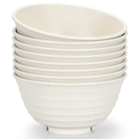 Juego de bowls Homestockplus de 8 piezas, 1775 ml, ecológicos y libres de BPA