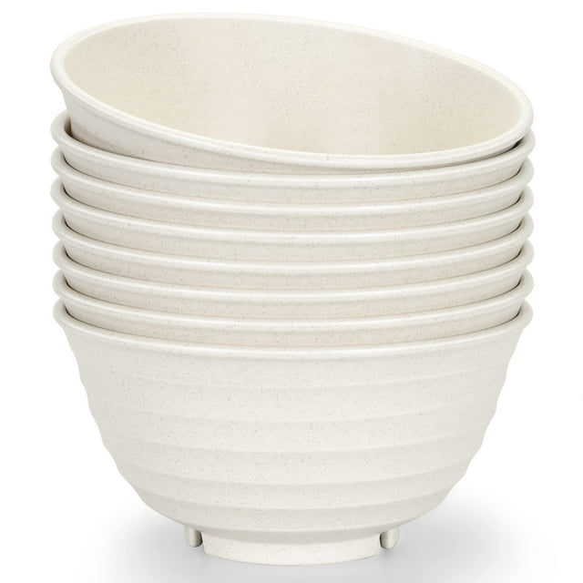 Juego de bowls Homestockplus de 8 piezas, 1775 ml, ecológicos y libres de BPA