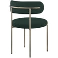 thumbnail image 5 of Meridian Furniture Beacon Green Boucle Fabric Dining Chair, 5 of 8