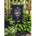 thumbnail image 2 of LADDKE Crown Keep Calm and Carry Big Stick Blackboard Treatment Abstract Garden Flag Decorative Flag House Banner 12x18 inch, 2 of 2