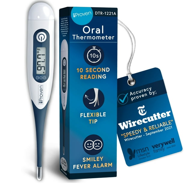 iProven Thermometer for Baby Oral and Rectal with Flexible Tip