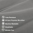 thumbnail image 3 of Unique Bargains Microfiber Long Pillowcases Envelope 2pcs（Pillow insert not included）, 3 of 8