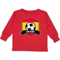 thumbnail image 3 of Inktastic Soccer Spain Flag Banner Boys or Girls Long Sleeve Toddler T-Shirt, 3 of 5